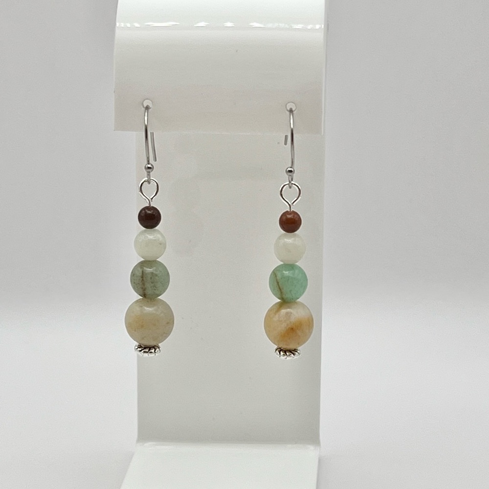 AMAZONITE EARRINGS